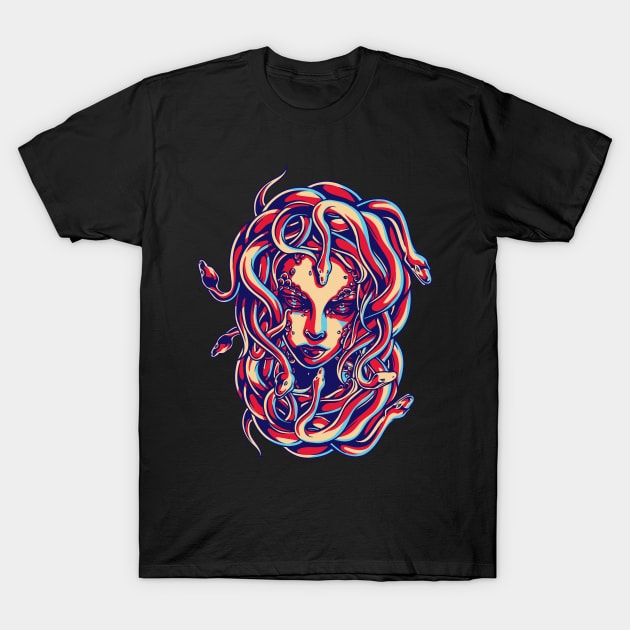 Medusa T-Shirt by NiceIO